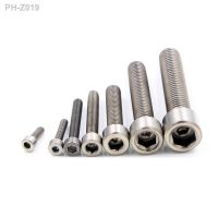 M3/4/5/6/8/10/12 x 6-100mm TA2 GR2 Titanium Hex Aleen Socket Cap Head Screw Bolts DIN 912 For DIY