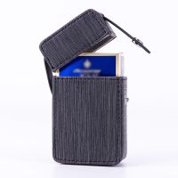 Receive a case new clamshell cigarette packet of cigarettes cigarette portable leather carving y - 11 smoke cigarettes --A0509