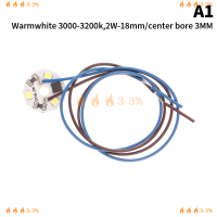 ???3-3% 2W 3W 6W AC 220V โคมไฟวงกลมปรับปรุงแสงแพทช์โคมไฟสีขาวอบอุ่นเย็นลูกปัดสำหรับหลอดไฟไม่จำเป็นต้องไดรเวอร์ชิปนำ