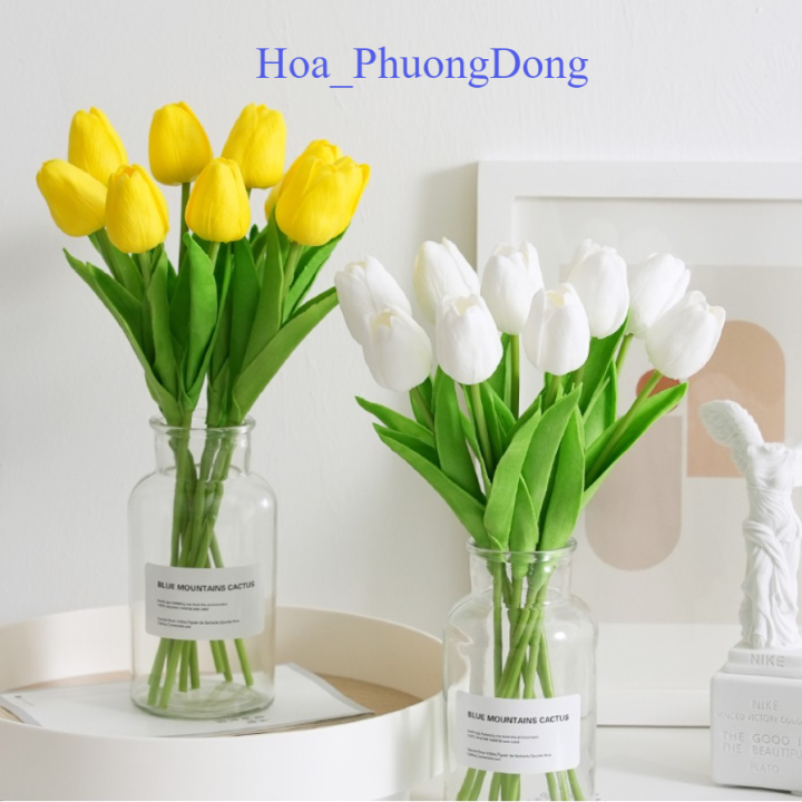 Bông Hoa Tulip Nhân Tạo Trang Trí Đẹp Mắt hoa giả decor trang trí ...