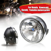 7 "นิ้ว H4 LED Moto รอบไฟหน้าสำหรับฮาร์เลย์ softail สำหรับฮอนด้า CB400900 CB1300 cbhornet VTEC VTR250 LED รถจักรยานยนต์ไฟหน้า