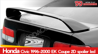 spoiler สปอยเลอร์ สปอยเลอร์หลัง Civic 1996 1997 1998 1999 EK 4ประตู coupe งานดิบ ไม่ทำสี ยกสูง ทรง Type R NT