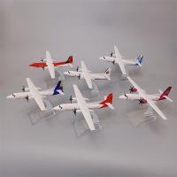 16Cm เอลิกก้ามูโอไดแอโรดิแอโรวีอังก้า FOKKER Malesia Satena HUNNU AERO Moo FOK F50สายการบิน Diecast Moo Di Aereo AERO