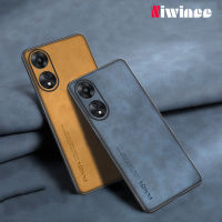 เคสหนังสุดหรูของ NIWINEE สำหรับ OPPO Reno 8T 5G/OPPO Reno 8T 4G ปลอกนิ่มมีสไตล์เคสโทรศัพท์เคสกันกระแทกมือถือมือที่สะดวกสบาย