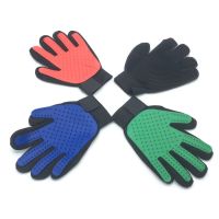 【FCL】✣✹❍ Dog Grooming Silicone Cats Comb Deshedding Hair Gloves Dogs Cleaning Supplies Combs