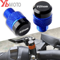 สำหรับ SUZUKI VSTROM 650 1000 V-Strom DL650 Xt 1050 Xt รถจักรยานยนต์อุปกรณ์เสริม M10 * 1.25 CNC อลูมิเนียมกระจกปลั๊กสกรูสลักเกลียว