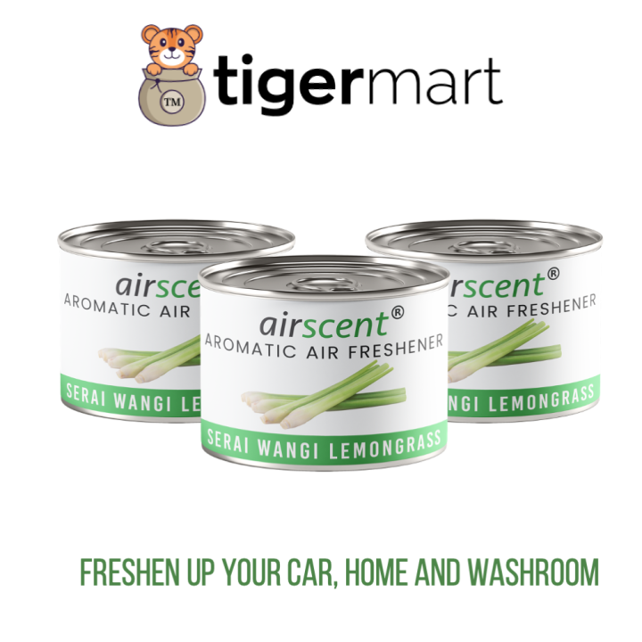 Initial AirScent Serai Wangi Lemongrass Perfume Air Freshener Lazada