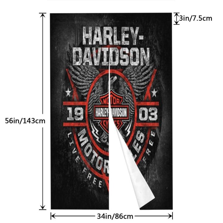 harley-davidson-แผงม่านประตู-ม่านประตู34x56in-ประตูด้านข้างหุ้มฉนวนความร้อนเป็นลมเพื่อความเป็นส่วนตัวสำหรับหน้าต่าง-ห้องนั่งเล่น-ประตู