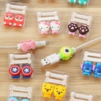 USB Cable bites Protector Animal Cute Cartoon Cover Protect Case for Iphone cable Earphone cable buddies Cellphone Decor Wire 5201945✻▧¤