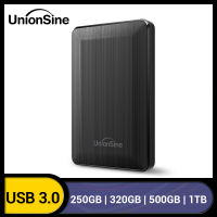 UnionSine HDD 2.5 "ฮาร์ดไดรฟ์ภายนอกแบบพกพา250Gb320Gb500Gb1Tb2Tb USB3.0 Storage สำหรับ PC Mac Desktop