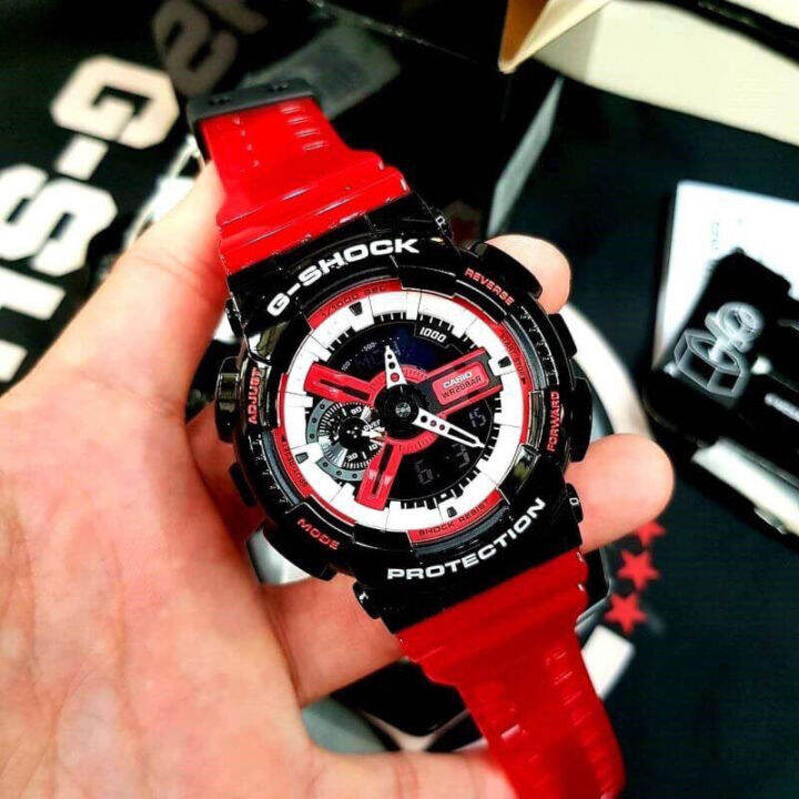 g-shock-baby-g-ga110-ba110-ชายและหญิงคู่กีฬานาฬิกากันน้ำและกันกระแทกเวลาโลกนำหน้าจอแสดงผลคู่-4-ปีรับประกันสากล-ba-110tr-7a-ga-110rb-1a