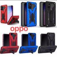 ส่งจากไทย เคสกันกระแทก Case Oppo Reno4 A93 A73 A92 A53 A91 A31 F9 A3s A12 A5s F5 F7 A83 A52020 A92020 F1S F11Pro Reno2F A57 Realme C17/7i/7Pro/C12/C15/C11/C3 เคสโทรศัพท์ออฟโบ้ เคสหุ่นยนต์ เคสไฮบริดมีขาตั้ง