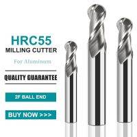 GAMONT HRC55 2-Flute ทังสเตนเหล็กคาร์ไบด์สําหรับเครื่องตัดอลูมิเนียม CNC Machinery Maching Special Ball End Endmill Tools