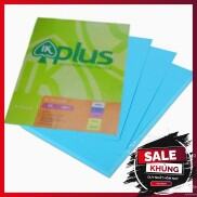 Xấp 100 tờ Giấy bìa giấy bìa cứng A5 loại 1 XANH DƯƠNG 100 tờ xấp