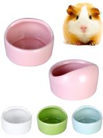 【A PRETTY】หนูแฮมสเตอร์ BowlAnti สาดอาหารจานให้อาหารน้ำสำหรับหนูตะเภา GerbilRat Chinchilla Volkgglider