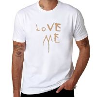 เสื้อยืด Love Me เสื้อยืดวินเทจเสื้อออกกำลังกาย