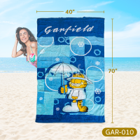 ผ้าขนหนูชายหาด แบรนด์ Lotus ลายลิขสิทธิ์ Garfield-010