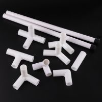 5 Pcs Inner diameter 19mm PVC Straight Connector Joint 60/90/120/135 Degree Tee Connector Pipe Fitting DIY Tent Fixed Fittings