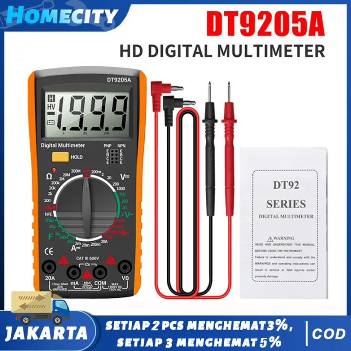 [dalam Stok, Dikirim Dari Jakarta]avo meter digital,tester digital