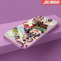 JIUMOO เคสสำหรับ Vivo V17 V19 Neo V19 (อินโดนีเซีย) เคสแฟชั่นบางนุ่มหรูหราบางเฉียบการ์ตูนทอยสตอรี่ดีไซน์ใหม่เคสโทรศัพท์กันกระแทกคลุมทั้งหมดเคสป้องกันเลนส์กล้อง