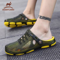 Desert Camel[Free Shipping] ใหม่ผู้ชายรองเท้าแตะฤดูร้อนเจลลี่รองเท้ารองเท้าแตะผู้ชายชายหาดกลางแจ้งว่ายน้ำรองเท้าผู้ชาย Barefoot รองเท้า9201