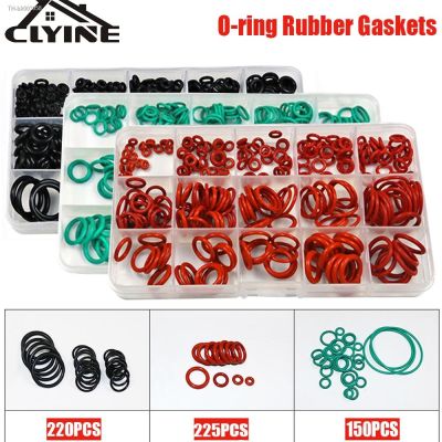 №◆ O-ring Rubber Gaskets Seal Ring Set Nitrile Rubber High Pressure O-Rings NBR Faucet Sealing Elastic Valve O Rubber Rings Set