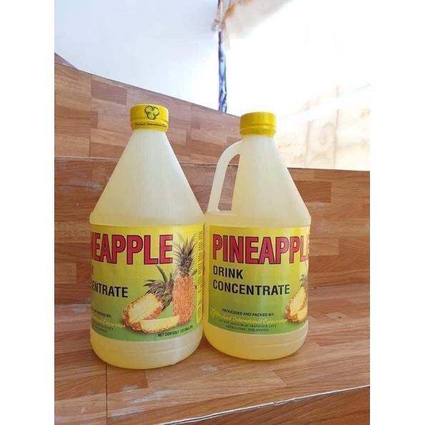 PINEAPPLE CONCENTRATED JUICE 1 Gallon (4liters) Lazada PH