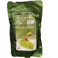 ผงชาเขียว ยี่ห้อ โอเรียนทอล ( Oriental green tea powder) 200g