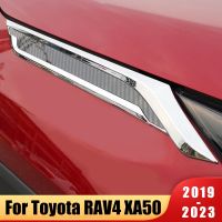 สติกเกอร์ตกแต่งรถสำหรับโตโยต้า RAV4 2019 2020 2021 2022 2023 RAV 4 XA50แผ่นบังโคลนรถขอบช่องระบายอากาศออก