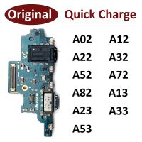 ต้นฉบับสําหรับ Samsung A02 A12 A22 A32 A52 A72 A82 A13 A23 A33 A53 4G 5G USB Port Charger Dock Connector Charging Board Flex Cable