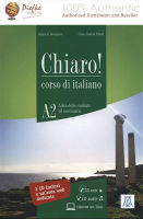 Chiaro! : Level A2 ระดับ A2 (นำเข้าของแท้100%) 9788861821491 | Chiaro! A2 (libro + Audio ROM + Audio) :CHIARO CURSO ITALIANO A2 Paperback