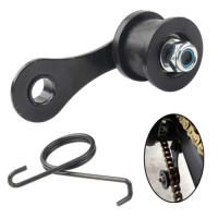 Universal Fit Chain Tensioner Spring Guide Roller Slider Guide Adjuster Wheel Pulley Kit Dirt Pit Bike รถจักรยานยนต์ A