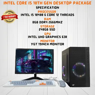 Shop Intel Core I5 10400 Desktop with great discounts and prices online -  Mar 2024