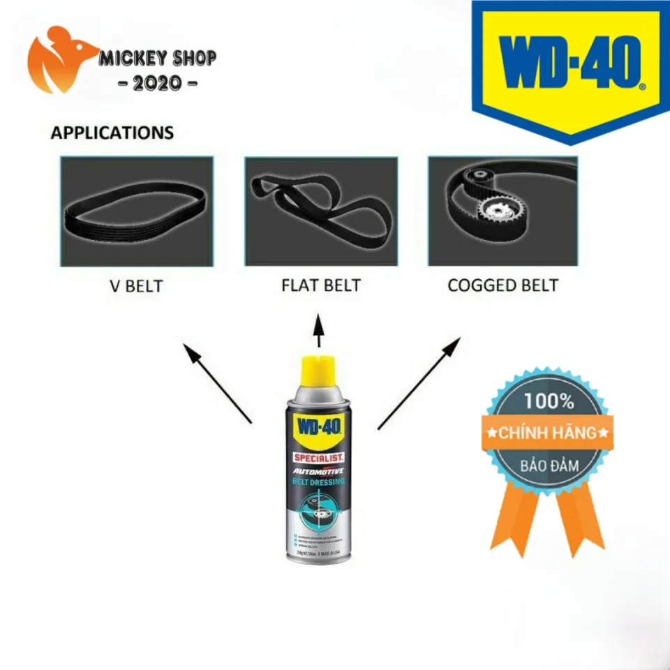 WD-40, Specialist Automotive Belt Dressing 360ml (WD 35101)