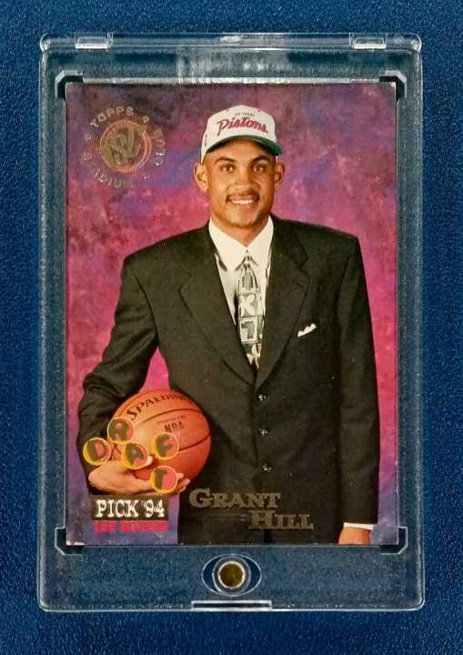 Grant Hill Rookie Topps Stadium Club NBA Card | Lazada PH