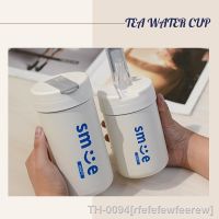 ♨ rfefefewfeerew Caneca de café dupla em aço inoxidável 304 garrafa térmica à prova vazamento Thermosmug Garrafa água 380ml 510ml