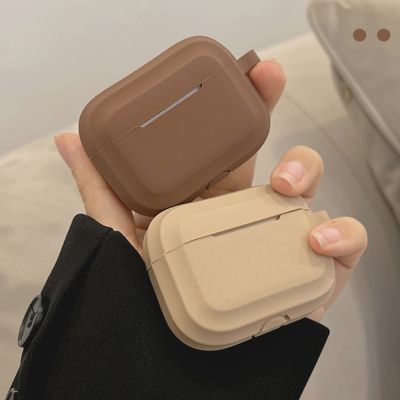 High end eraphone case Jane ins matte charging box for apple airpod pro 3 2 1 for airpods 3 wireless bluetooth couple cover capa Headphones Accessorie