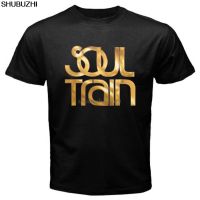 New Soul Train Logo Musical Show Mens Black Tshirt Size S To 3Xl Mens Teecomfortable T Sbz1453