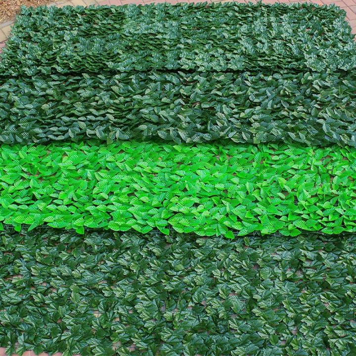 แผงใบไม้สีเขียวเทียมสำหรับระเบียง-ayiq-flower-shop-ป้องกันรังสียูวีไม้เลื้อยความเป็นส่วนตัวสวนหลังบ้านการตกแต่งบ้านกำแพงหวาย