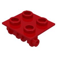 Lego part (ชิ้นส่วนเลโก้) No.6134  Hinge Brick 2 x 2 Top Plate