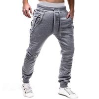 【ร้อน】แฟชั่นยิมกางเกงออกกำลังกายผู้ชาย Joggers ฝึกอบรมวิ่งจ๊อกกิ้งกางเกงกีฬากางเกงกางเกงขายาว Streetwear กางเกงวอร์มกีฬา