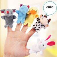 10pcs Wholesale Finger Puppets Educational Toys Animal Finger Puppet Plush Toys Tell Story Props Cartoon Animal Doll Kids Toys