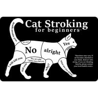 ดีบุกเข้าสู่ระบบแมว Stroking สำหรับผู้เริ่มต้นสีดำย้อนยุคผนังบ้านบาร์ผับวินเทจคาเฟ่ตกแต่ง,8x12นิ้ว