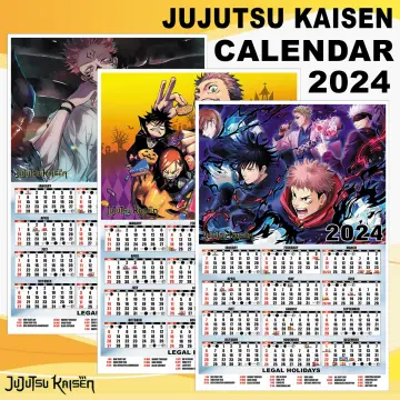 2022 Desk Calendar Calendar Demon Slayer Jujutsu Kaisen Tokyo