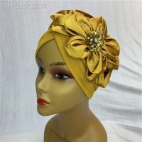 ✓☃✾ Beautiful women head wrap african headtie turban femme nigerian gele headties with beads and stones sewing fabric for party