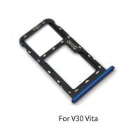 สำหรับ ZTE เบลด V30 Vita/V20ผู้ถือถาดใส่ซิมซิมการ์ดอัจฉริยะเต้ารับตัวแปลงซ่อมแซมชิ้นส่วน LKT37124อะไหล่