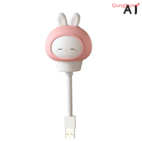 Qungkun? โคมไฟ LED กลางคืนรูปการ์ตูนน่ารักพร้อมสาย USB, โคมไฟกลางคืนควบคุมด้วยรีโมตโคมไฟตกแต่งห้องนอนของเด็กทารกของขวัญวันคริสต์มาส