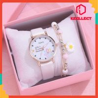 Kegllect New Womens Korean Trend Girls Cute Cartoon All-match Watch