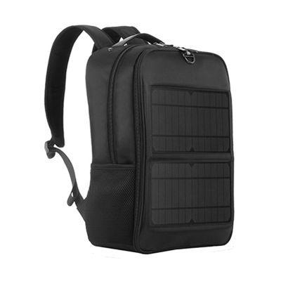 Solar Backpack 14W Solar Panel Powered Backpack Laptop Backpack with USB Charging Port