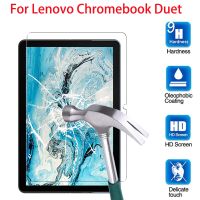 [HOT DOLXIOWEOH 539] กระจกนิรภัยสำหรับ Lenovo Chromebook Duet 10.1นิ้วป้องกันหน้าจอแท็บเล็ตฟิล์มป้องกันสำหรับ Lenovo I Deap AD Duet Chromebook